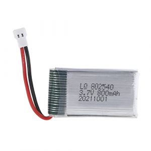 WWHJR Batterie 3,7 V 800 mAh 802540 pour drone Syma X5C X5C-1 X5SC X5SW K60 HQ-905 CX30 (Qianyoujie, neuf)