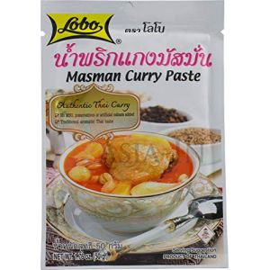 P&acirc;te de Curry Massaman Thai - Kaeng Masman - LOBO 50 g (Seventh Trade, neuf)