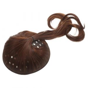 Beaupretty Extension Queue de Cheval Synthétique Postiche Volume Cheveux Naturel Accessoire Coiffure pour Fête et Cosplay Couleur Marron (kiLIHK, neuf)