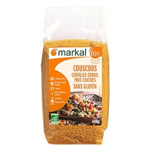 Couscous Lentilles Corail Pois Chiches Sans Gluten (ETIKBIO, neuf)