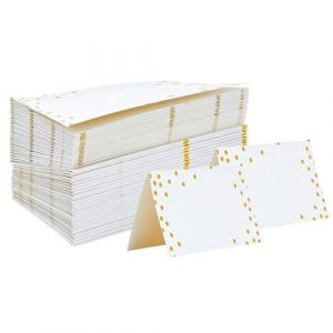 Marque-Places,Cartes de Nom Table,Cartes de Place,50 Pieces Carte de Noms,Carte De Table,Marque Place Mariage,Porte Nom Table Blanc,Marque-places Élégantes for Le Banquet,L'action De Grâce (UP LII, neuf)