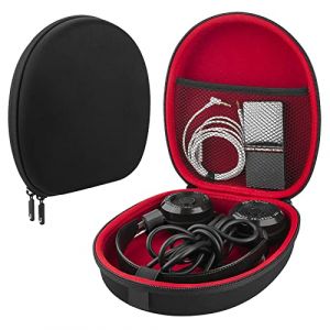 Linkidea Casque Coque pour Grado SR80 Sr80e SR80i SR60 SR60i Sr60e, Grado RS2 RS1 RS2i Rs1i Rs2e Rs1e SR125 Sr225 Sr325 PS500 Noir (LinkideaEU, neuf)