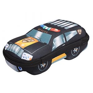 Trousse &agrave; Crayons Enfant Trousse Scolaire Sac &agrave; Crayons en Coton Extensible &Eacute;tui &agrave; Crayon Motif Originale Voiture Plumier Fille Gar&ccedil;ons Papeterie &eacute;cole Bureau Pochette/Bo&icirc;te Stylo (IBlueloveruk, neuf)