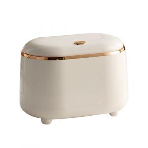 dabinzhijia Poubelle de Table avec Couvercle, Mini Poubelle Salle de Bain, Poubelle Bureau, Poubelle pour Cuisine Table, Chambre Enfant (DaBinZhiJia, neuf)