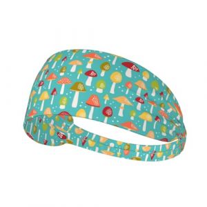 Bandeaux noirs de 11 cm de large pour femmes – Bandeaux en forme de champignons pour cheveux pour femmes, bandeaux pour cheveux pour femmes (FAForever, neuf)