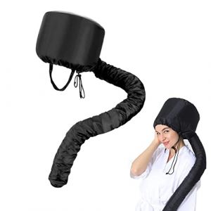 PLABBDPL Casque de séchage pour sèche-cheveux, casque sèche, sèche de capot pour le style de séchage curling conditionnant en profondeur（noir） (Newbilty OU, neuf)