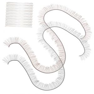 PACKOVE 20pièces Faux Cils Pour Poupée De Cils Faits Main Noirs Et Marrons Accessoires De Maquillage Pour Poupée (Spring TU, neuf)
