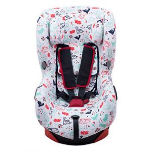 JYOKO Kids Housse pour si&egrave;ge Auto Compatible avec B&eacute;b&eacute; Confort Axiss (Dino Party) (JYOKO, neuf)