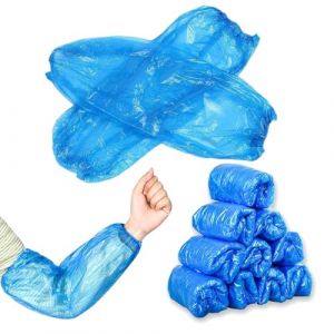 YUPZAR Lot de 50 Prot&egrave;ge-Bras &Eacute;tanches 40cm Manchons Jetables Imperm&eacute;ables pour Pl&acirc;tre Pansement Tattoo Bain Douche Adulte Housse Protection Avant-Bras M&eacute;dical Clinique Usage Professionnel (Olen Olesjame O&Uuml;, neuf)