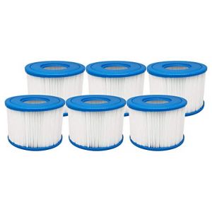 AquaHouse AH-PS1 Filtre Spa Compatible avec Intex PureSpa, remplace Cartouche filtrante Type S1 JA29001 29001E (Lot de 6) (WaterFilterMan co uk, neuf)