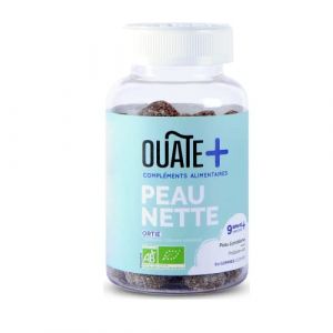 OUATE - Gummies Peau Nette - Compléments Alimentaires pour Pré-adolescent - Peau à Imperfections - 60 Gommes (1 mois) (OUATE, neuf)