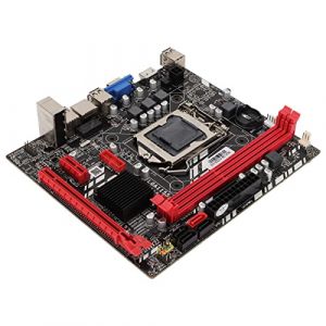 Dpofirs Carte m&egrave;re B75M M ATX Mining, Prise en Charge des processeurs Corei7, i5, i3 LGA1155, SATA3.0 x1, SATA2.0 x3, PCI E8X x1, DDR3 x2, Carte r&eacute;seau 100M, Carte m&egrave;re d'ordinateur (Dpofirs, neuf)