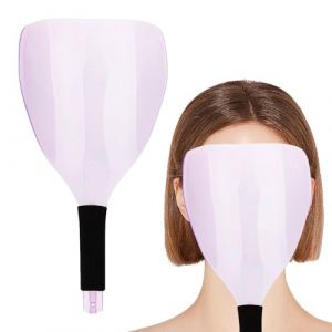 Masque facial en plastique ABS 5 x 15,6 cm | Bang Baffle Face Visor Outil pour cheveux | Protection des yeux professionnelle pour salon de beaut&eacute; &agrave; domicile et utilisation quotidienne (RealmGuard, neuf)