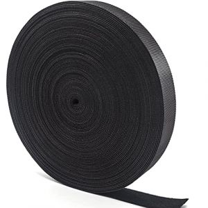15M×20MM Attache Cable Réutilisables Nylon,Rouleau Scratch Serre Cable Adhésif Puissant Noir,Sangle Scratch Pour Rangement Cable,Attache Cable Scratch Cable Pour à La Maison et Au Bureau (Gemi Eu, neuf)