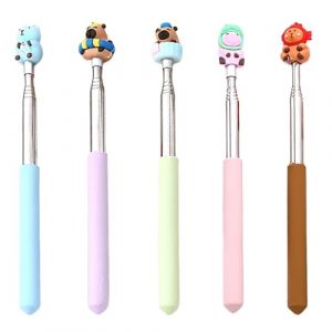 IKOPFLN 5 Pi&egrave;ces Capybara Finger pointer,pointeur doigt, Pointeur T&eacute;lescopique, Pointeur De Doigt, B&acirc;ton De Pointage, Pointeur De Pr&eacute;sentation, B&acirc;ton De Pointeur De Main Pour Enfants (IKOPFLN, neuf)
