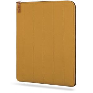 Hanoi Collection Pochette de livre avec fermeture &eacute;clair, protecteur de livre, pochette de livre pour livres de poche. Couverture de livre rembourr&eacute;e. Grande biblioth&egrave;que avec fermeture &eacute;clair (jaune) (Hanoi Collection, neuf)