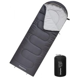 KingCamp Sac de Couchage Adulte et Enfant Sac de Couchage Compact Ultra Leger 3 Saisons Connectable pour Double Duvet Grand Froid pour Camping Hiking Trekking Randonnée Voyage Extérieur (KingCamp EU, neuf)