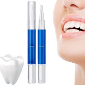 NHQZ 2 Pièce stylos de Blanchiment Dents, Nettoyer la Saleté Dentaire, Soins des Dents blanchiment (NHQZ, neuf)