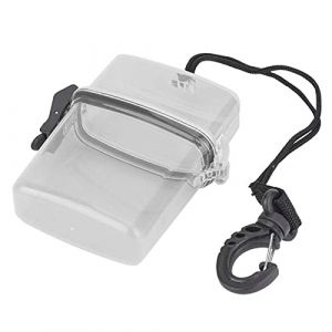 Uadme Boite Etanche Plong&eacute;e Portable, Bo&icirc;tier sous Marine en Plastique Flottant Transparent, avec Crochet de Corde, pour Le Surf Kayak (Gris) (OKBY, neuf)