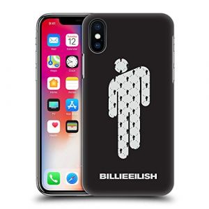 Head Case Designs sous Licence Officielle Billie Eilish Blohsh Art Clé Coque Dure pour l'arrière Compatible avec Apple iPhone X/iPhone XS (eCell, neuf)