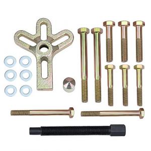 HSEAMALL Lot de 13 outils pour &eacute;quilibrage harmonique, extracteur de volant, extracteur de vilebrequin, extracteur de volant d'inertie (SUPERRR, neuf)