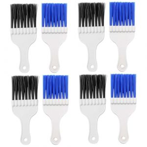 Gadpiparty 8 Pcs Climatisation Fin Brosse De Nettoyage Climatiseur Condenseur Peigne &Agrave; Ailettes &Eacute;vaporateur Bobine Nettoyant Condenseur Bobine Nettoyant Fin Peigne Peigne Climatiseur (Curve Line, neuf)