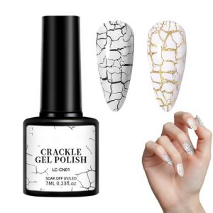 Vernis &agrave; ongles durable, vernis &agrave; ongles cr&eacute;pitement | Pernis &agrave; Gel Crackle | Rassembler des fournitures, des accessoires pour femmes pour le salon, la maison, les vacances, le bal, les rencont (xuhsmk, neuf)