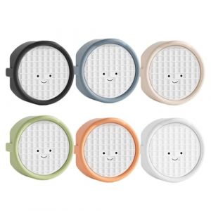 JYNXOR Cache Prise Bébé,6 Pcs Protection Prise Electrique Bebe, Prises de Type F,Boîte en Silicone,Couvercle Décoratif,Protege Prises Electrique Bebe,Cache-Poussière,Cache-Prises (SHOPSCAPE INK, neuf)