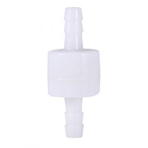 Hilitand Clapet Anti-Retour en Plastique de 6mm Une Voie Clapet Anti-Retour de Retour pour l'eau, Le Carburant, Le Liquide, l'Air (6mm) (Sugreat, neuf)