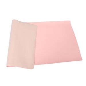 TOYZFRIENDY Tapis De Maquillage Imperm&eacute;able 40x80 Cm Rose Pour Coiffeuse Protection Ol&eacute;ophobe Bureau Cosm&eacute;tique Anti-poussi&egrave;re (Muliuin, neuf)