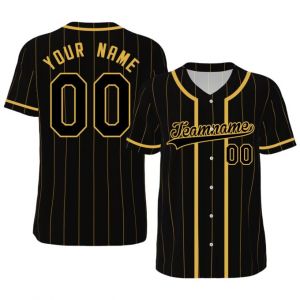 Maillot de Baseball Personnalis&eacute; Imprim&eacute; Nom Num&eacute;ro Chemises de Baseball Chemise &agrave; Boutons pour Hommes/Femmes/Jeunes S-4XL (Shender, neuf)