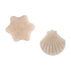 Outanaya 2Pi&egrave;ces &Eacute;ponge Exfoliante pour Tampon de Nettoyage R&eacute;utilisable et pour Nettoyage Doux de Pratique et Confortable &agrave; Utiliser (GModern, neuf)