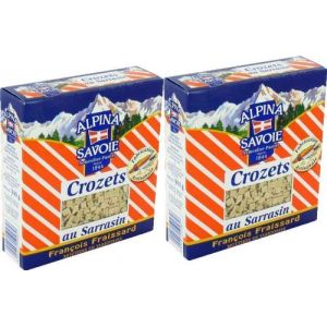 Crozets Sarrasin - Crozets au sarrasin ALPINA SAVOIE - Alpina Savoie - 2 x 400 gr (AbcMarket, neuf)