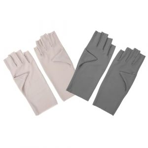 minkissy 2paires De Mitaines De Protection Uv Pour Manucure, Mitaines Anti-ongles Pour Gel De Manucure, Protection Uv Pour Nail Art, Femme (Master Self, neuf)