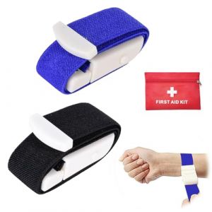 Toulifly Garrots Médicaux, Garrots D'urgence, 2pcs Garrot Extérieur Bandage, Ourniquet de Secourisme Médical, Garrot Tourniquet, Garrot à Boucle D'urgence, Garrot à Libération Rapide (XMiaoming, neuf)