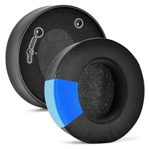 Lot de 2 coussinets de rechange compatibles avec les casques filaires Philips Audio Fidelio X2 HR X1 (noir gel rafra&icirc;chissant) (WOOASNIK-EU, neuf)