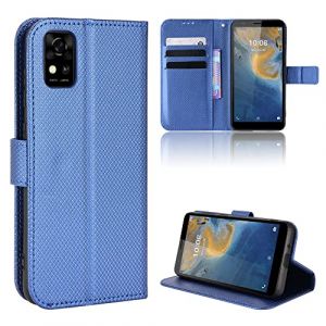 Coque Cuir pour ZTE Blade A31 Coque Housse Etui Cover,Coque pour ZTE Blade A31 Coque Etui en Cuir PU pour t&eacute;l&eacute;phone Portable Blue (Jielangxin, neuf)
