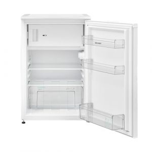 Sharp SJ-UD121T2W-EU Réfrigérateur avec congélateur - Capacité utile de 121 l dont 17 l dans le congélateur - Petit réfrigérateur avec réglage de la température en continu - Éclairage intérieur LED (NouveauxMarchands?, neuf)