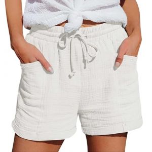 Short Femme, Shorts de Sport Femme, été, Legging Noir, Jogging Baggy, Short Sport, Pantalon Yoga, Legging Noir, Yoga Pants, Pantalon Survetement, été, Combinaison de Sudation, Jogging Baggy, Shorts_1 (wumingzhibei, neuf)