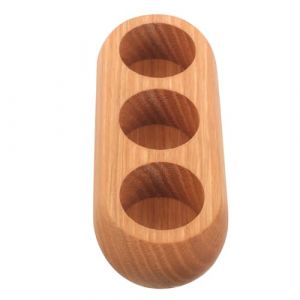 OATIPHO Pr&eacute;sentoir pour Flacons Huiles Essentielles &agrave; Compartiments Support de Rangement pour Huiles Essentielles Bois &Eacute;tag&egrave;re de Pr&eacute;sentation (Tsun Ki-sung, neuf)