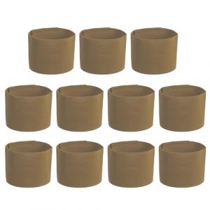 PATIKIL Brassard de Capitaine de Football, 11 pi&egrave;ces Brassards&eacute;lastiques pour Le Football Brassardsde Sport pour Jeunes et Adultes &Eacute;quipe de Football Entra&icirc;nement Marron Clair (PATIKIL UK, neuf)