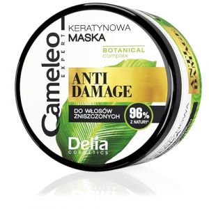 Delia Cameleo Masque de reconstruction &agrave; la k&eacute;ratine pour cheveux ab&icirc;m&eacute;s 200 ml (Healthy Supplements Zone, neuf)