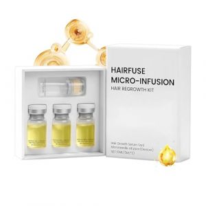 Lotion Capillaire Pour Cheveux Secs | Hydratant Anti-Frisottis &agrave; Micro-Aiguilles,Activateur de Croissance Racinaire Naturelle,Pour Cheveux Fins Ab&icirc;m&eacute;s Cassants Boucl&eacute;s Soir Matin Hommes Femmes (liruqiao, neuf)