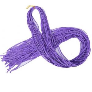 Extensions de cheveux synthétiques pour tresse africaine 30 pouces de longs cheveux tressés ombrés artificiels pour femme-L violet 50 g (guangzhouliyeshangmaoyouxiangongsi 85244, neuf)