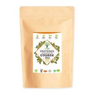 Protéine de Graines de Courge Bio - Bioptimal - 65% de Protéines BCAA - Poudre de Graine de Citrouille Crue - Cultivé en Europe - 100% Pur et Raw - Conditionné en France - Certifié par Ecocert 1,5 kg (Bioptimal - nutrition naturelle, neuf)