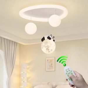 Stesulfr Plafonnier LED Chambre Parent-Enfant Lampe de Plafond Acrylique Chaud dimmable Nuage Lustre décoratif avec télécommande Salle à Manger intérieure Cuisine Salon luminaire créatif(3 Style) (♚Stesulfr-FR, neuf)