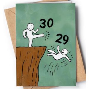 Carte d'anniversaire 30 ans &ndash; Carte d'anniversaire pour elle, lui &ndash; Carte d'anniversaire pour fille, fils, s&oelig;ur ou fr&egrave;re &ndash; Carte d'anniversaire 30 ans pour femme, homme, amis ou coll&egrave;gue de travail (Greetings Cards for Everyonee, neuf)