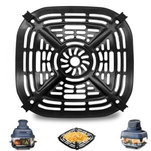 GCQ Friteuse &agrave; air comprim&eacute; pour friteuse &agrave; air Ninja Crispi FN101GY, plateau de rechange avec pare-chocs en caoutchouc, passe au lave-vaisselle (Wellinterest, neuf)