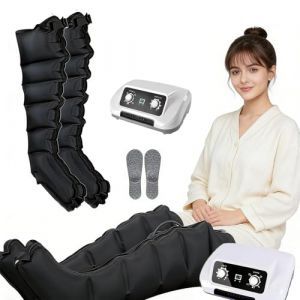 Bottes De Pressoth&eacute;rapie ︱ Drainage Lymphatique Jambes ︱6 Chambre &agrave; Air Appareil Pressotherapie Jambes Et Ventre Et Bras Pieds︱Machine Botte Pressotherapie ︱Massage Mollet (L 2 legs) (SULINSHANGMAO, neuf)