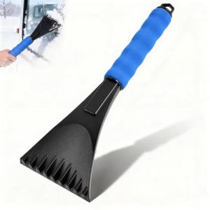 Grattoir pare Brise Voiture, Raclette Voiture Givre avec Poign&eacute;e Antid&eacute;rapante, Grattoir &agrave; Glace pour Pare-Brise de Voiture Gratte Glace, Gratte pare Brise Voiture pour Pare-Brise et Fen&ecirc;tre (HB ELECTRONICS LIMITED, neuf)